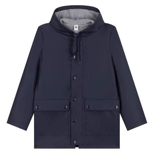 Petit Bateau a089l, cappotto cerato donna, giallo, xs