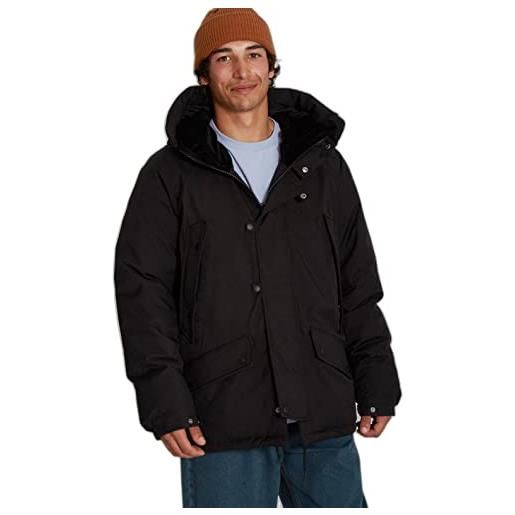 Volcom madward 5k jacket giacca, nero, s uomo