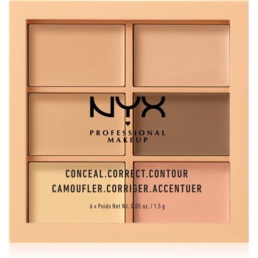NYX Professional Makeup conceal. Correct. Contour 6 x 1.5 g