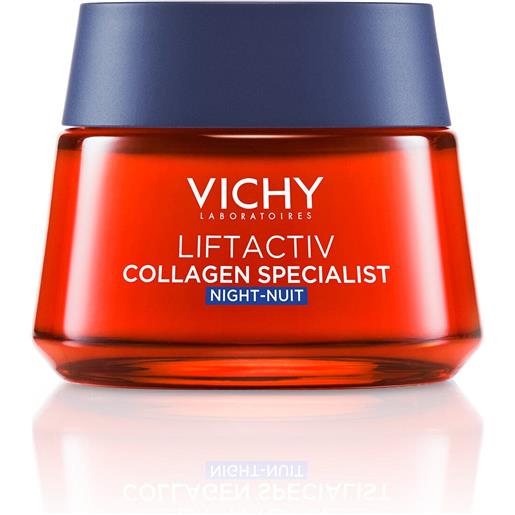 Vichy liftactiv collagen specialist crema viso notte anti-età 50ml vichy
