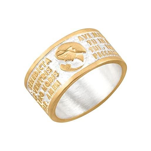 Anellissimo anello ave maria unisex bronzo - 16