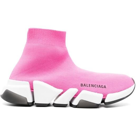 Balenciaga speed 2.0 slip-on sneakers - rosa