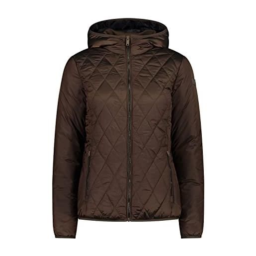 CMP nylon jacket hooded, woman, corteccia, 44