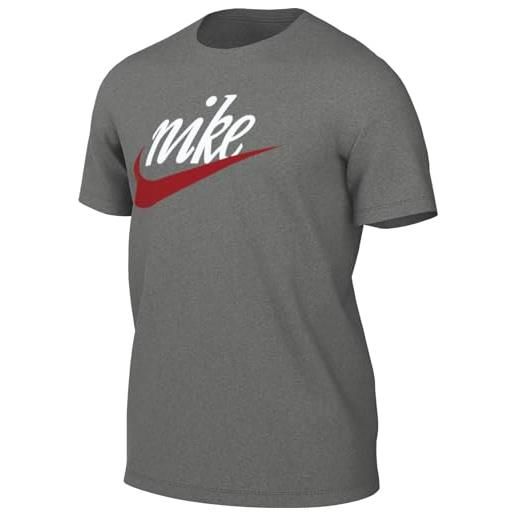 Nike dz3279-100 m nsw tee futura 2 t-shirt uomo white xl