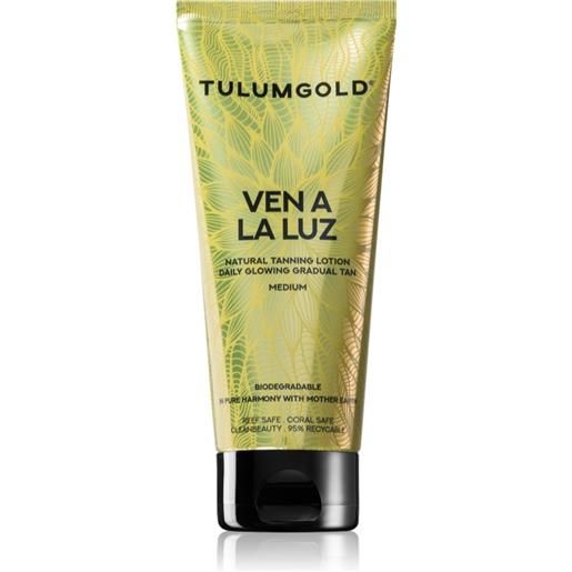 Tannymaxx tulumgold ven a la luz natural tanning lotion medium 200 ml
