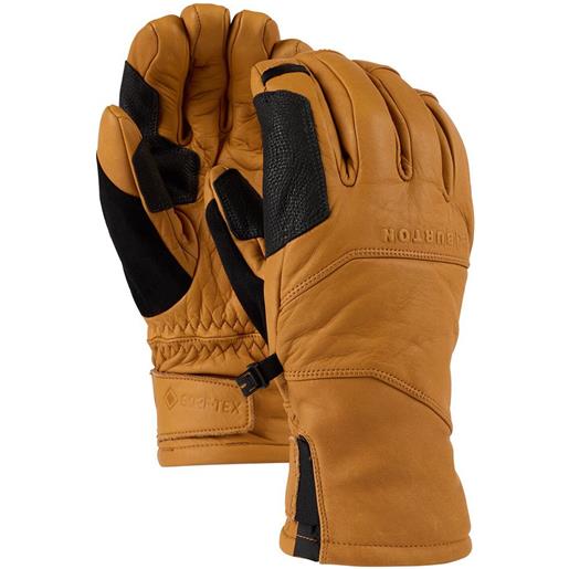 Burton ak goretex leather gloves marrone 2xs uomo