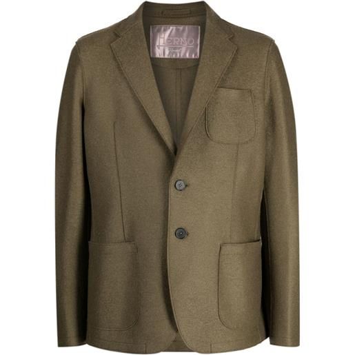 Herno blazer monopetto - verde