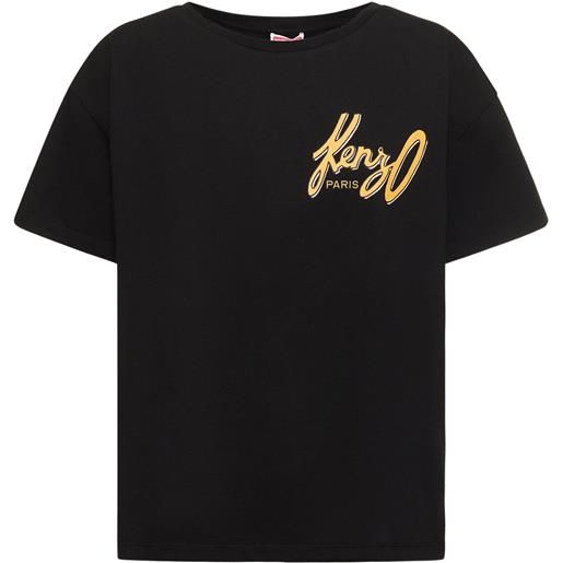 KENZO PARIS t-shirt relaxed fit in cotone