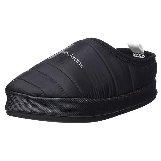 Calvin Klein Jeans pantofole donna slipper calde, nero (black), 41 eu