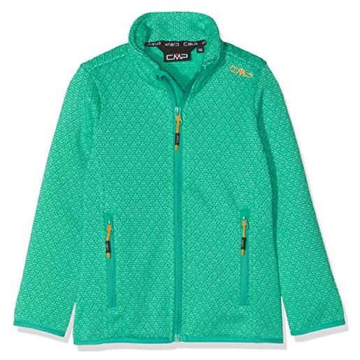 CMP knit tech 39h7955, giacca di pile bambina, verde (mint/aquamint), 104