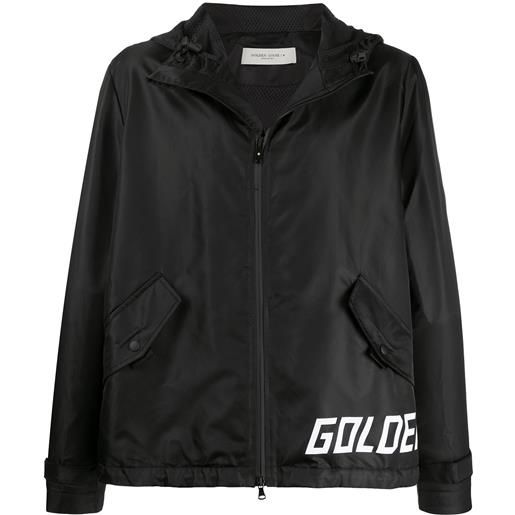 Golden Goose giacca con stampa - nero