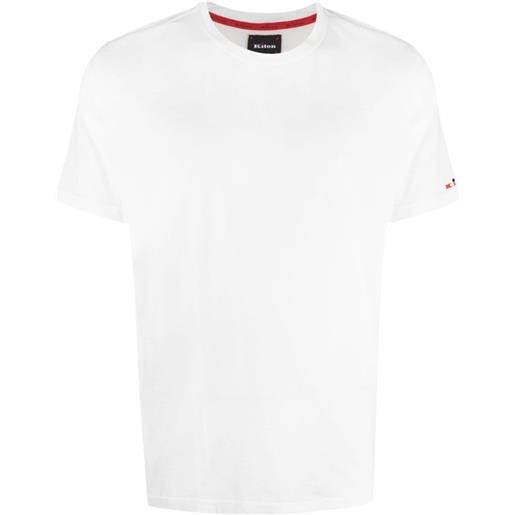 Kiton t-shirt girocollo - bianco