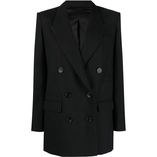 ISABEL MARANT blazer doppiopetto - nero