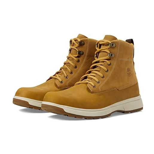 Timberland atwells ave wp boot, stivaletti uomo, rust full grain, 44 eu