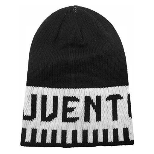 JUVIR|#JUVENTUS FC, cappello jacquard nessun genere, nero, xl