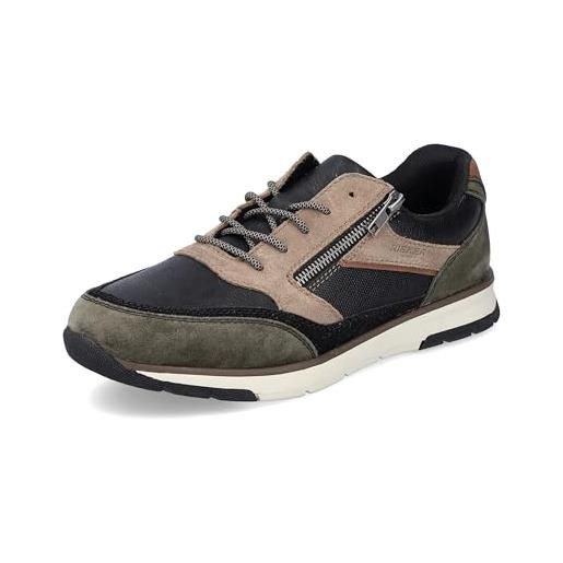 Rieker b2003, scarpe da ginnastica uomo, multicolore, 45 eu larga