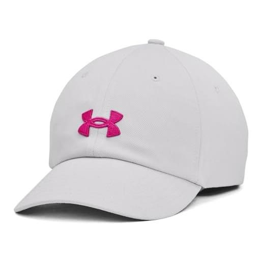 Under Armour cappellino regolabile, (635) charged cherry / / black, taglia unica donna