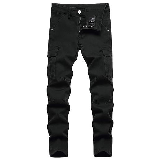 Jeans Strappati Per Ragazzi - Denim Elasticizzato, Taglie 5-13 Anni, Skinny O Straight Fit