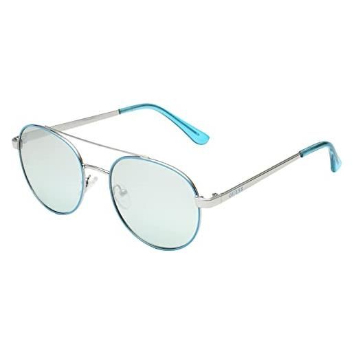 GUESS gf0367 5310x sunglasses, blu, taglia unica donna