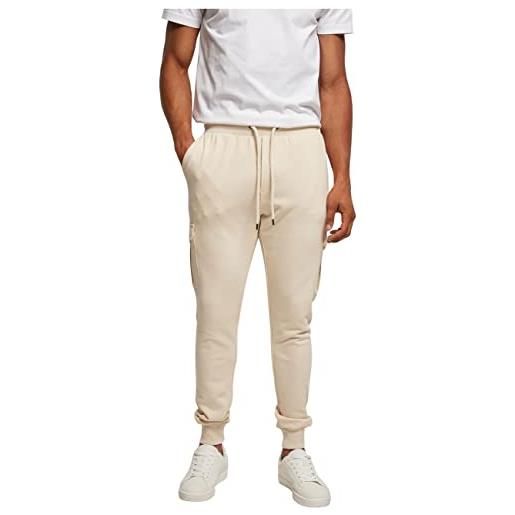 Urban Classics pantaloni uomo cargo fitted, pantaloni da tuta uomo, beige, 5xl