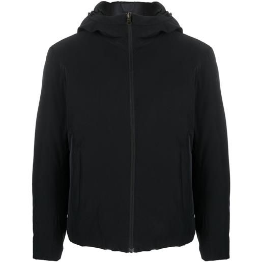Colmar reversible hooded puffer jacket - nero