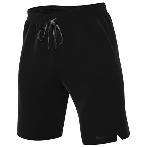 Nike dv9338-010 m nk df stillmove knit 7in ul pantaloni sportivi uomo black/black m