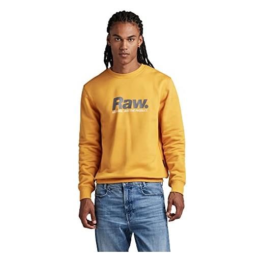 G-STAR RAW men's photographer sweater, giallo (dull yellow d22758-c988-1213), xxl