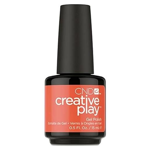CND creative play gel polish #499 tangerine rush, 15 ml