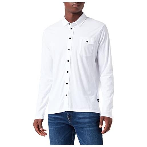 REPLAY m4093 camicia, bianco (optical white 001), m uomo