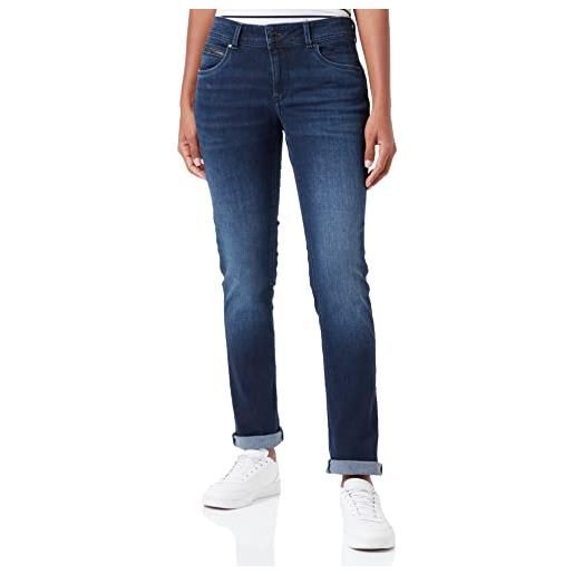 Pepe Jeans new brooke, jeans donna, blu (denim-vw3), 31w / 32l