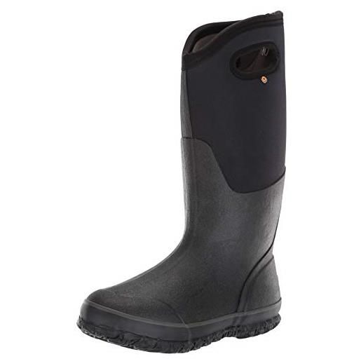 Bogs women's classic high handle waterproof insulated boot, black, 7 m us