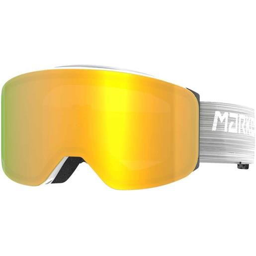 Marker squadron magnet+ ski goggles arancione gold mirror cs/cat3+clarity mirror/cat1
