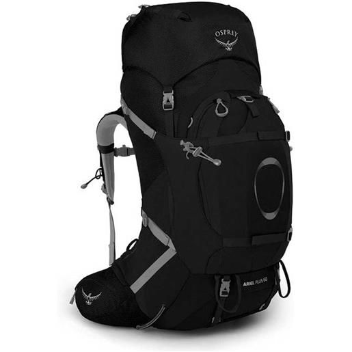 Osprey ariel plus 60l backpack nero, grigio m-l