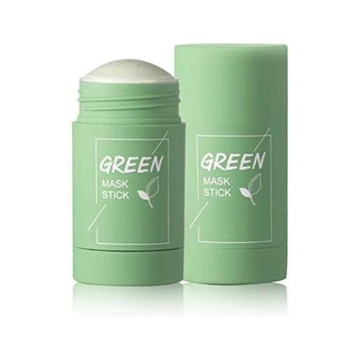 Volking crema coprente all'argilla e te verde, detergente anti-acne - 40 g