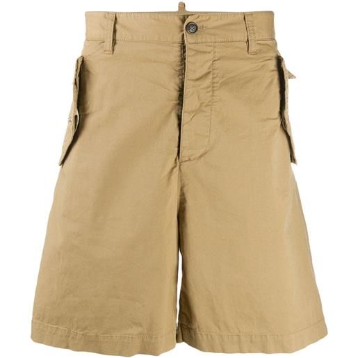 Dsquared2 shorts con tasche - toni neutri