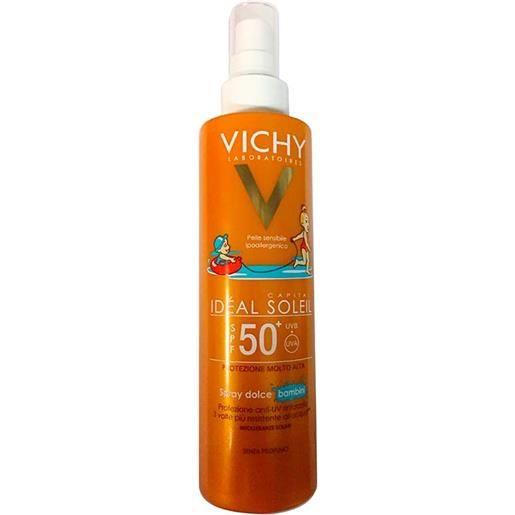 Vichy Sole vichy linea ideal soleil spf50+ spray solare protezione dolce bambini 200 ml
