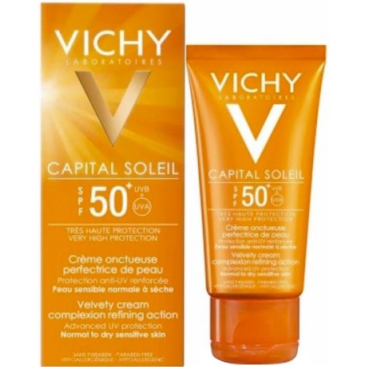 Vichy Sole vichy linea ideal soleil spf50+ crema vellutata perfezionatrice di pelle 50 ml