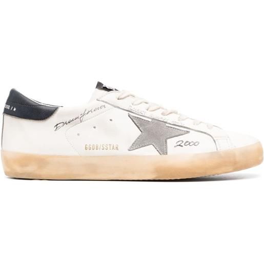 Golden Goose superstar star-patch sneakers - bianco