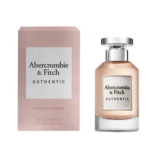 Abercrombie & Fitch authentic 100 ml eau de parfum per donna