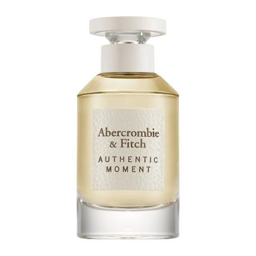 Abercrombie & Fitch authentic moment 100 ml eau de parfum per donna