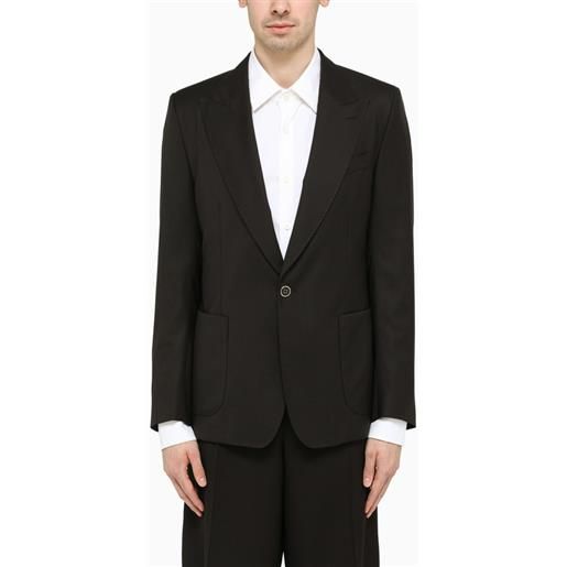 Dolce&Gabbana giacca tuxedo nera oversize