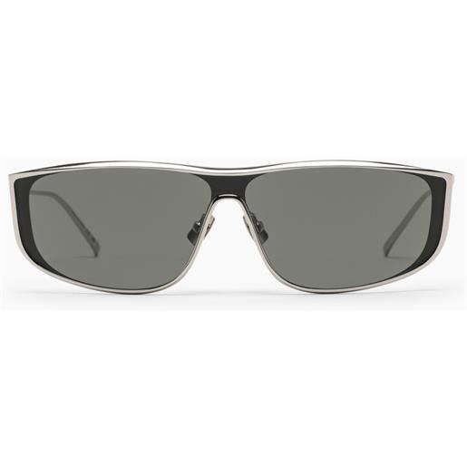 Saint Laurent occhiali da sole sl 605 luna argento