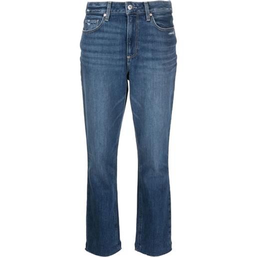 PAIGE brigitte cropped jeans - blu