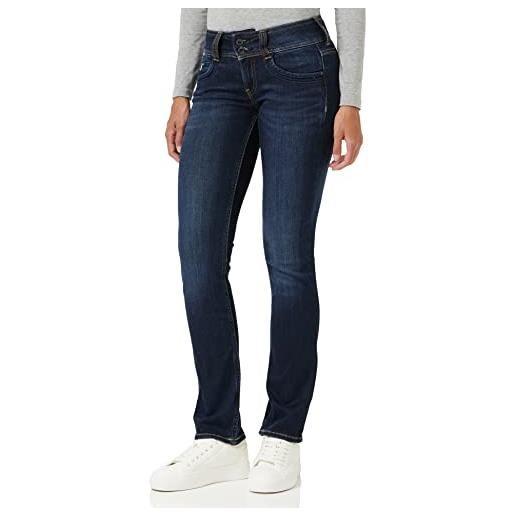 Pepe Jeans gen, jeans donna, nero (denim-xd9), 26w / 30l