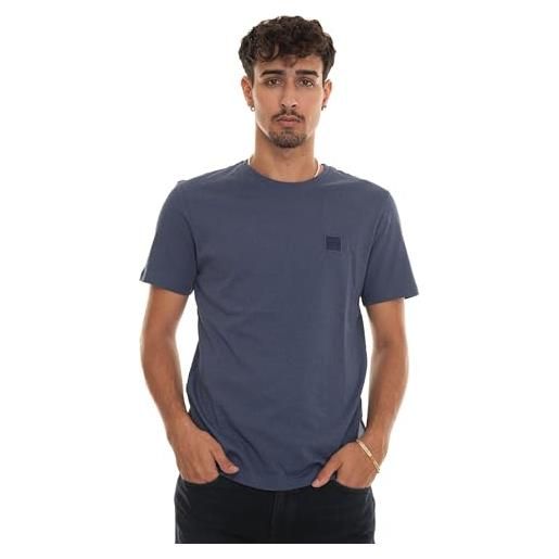 BOSS tales t-shirt, open blue487, s uomo