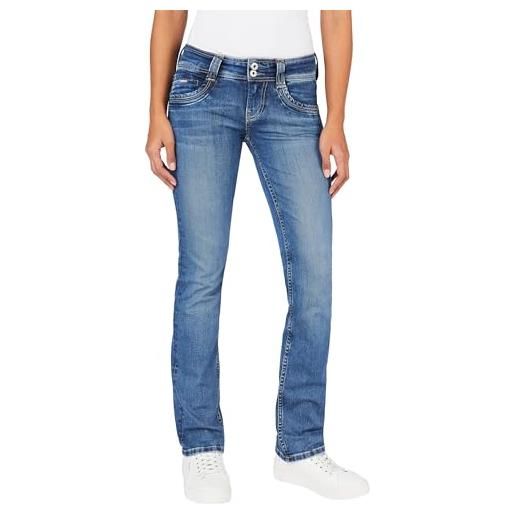 Pepe Jeans gen, jeans donna, nero (denim-xd9), 28w / 32l