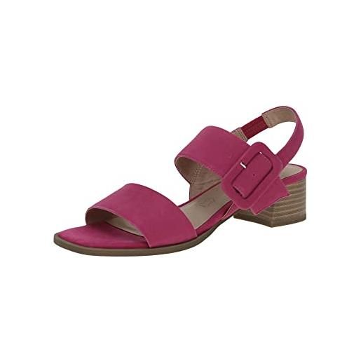 CAPRICE 9-9-28211-20, sandalo con tacco donna, hazel suede 9 28211 20 365, 40 eu