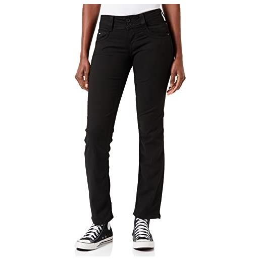 Pepe Jeans gen, jeans donna, nero (denim-xd9), 26w / 30l