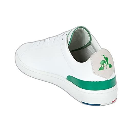 Le Coq Sportif blazon aero heraldique blancsinople, scarpe da ginnastica unisex-adulto, bianco sinople, 40 eu