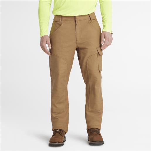 Timberland pantaloni Timberland pro morphix double-front utility da uomo in giallo giallo